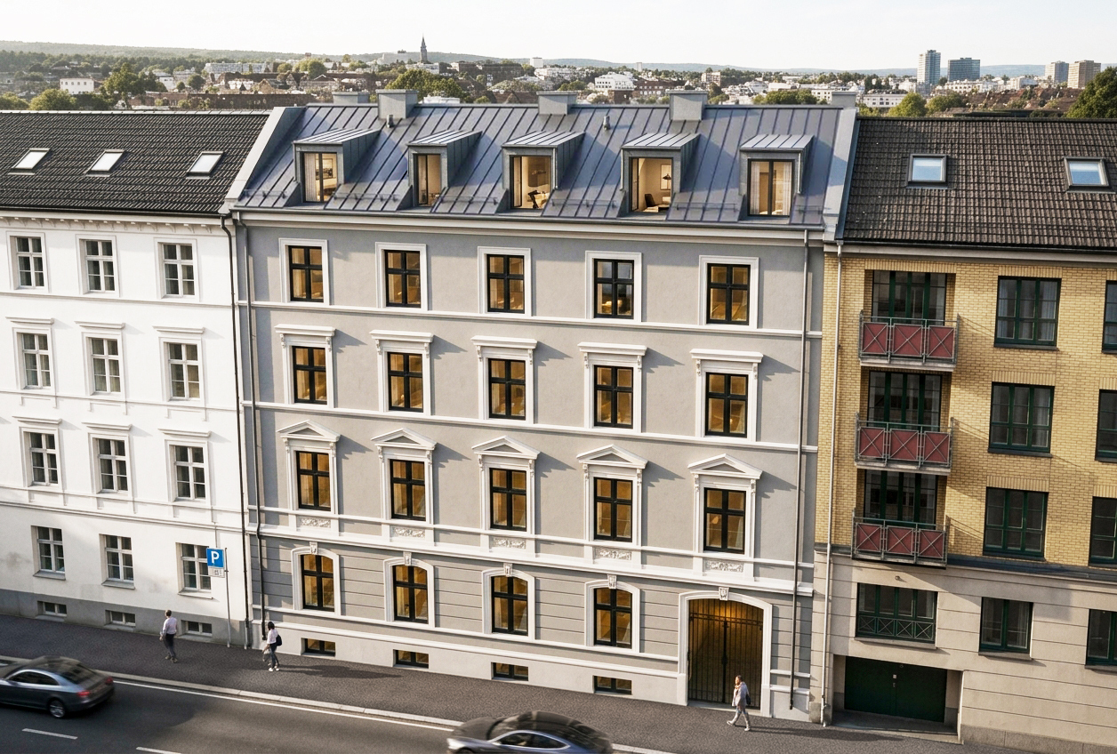 Fasade — Nordahl Bruns gate 5